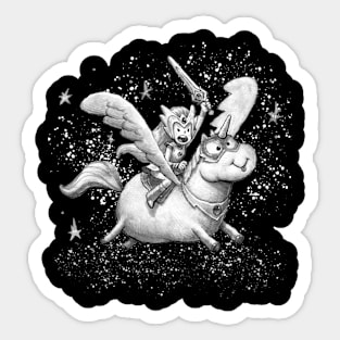 She Ra and Unicorn Sticker
